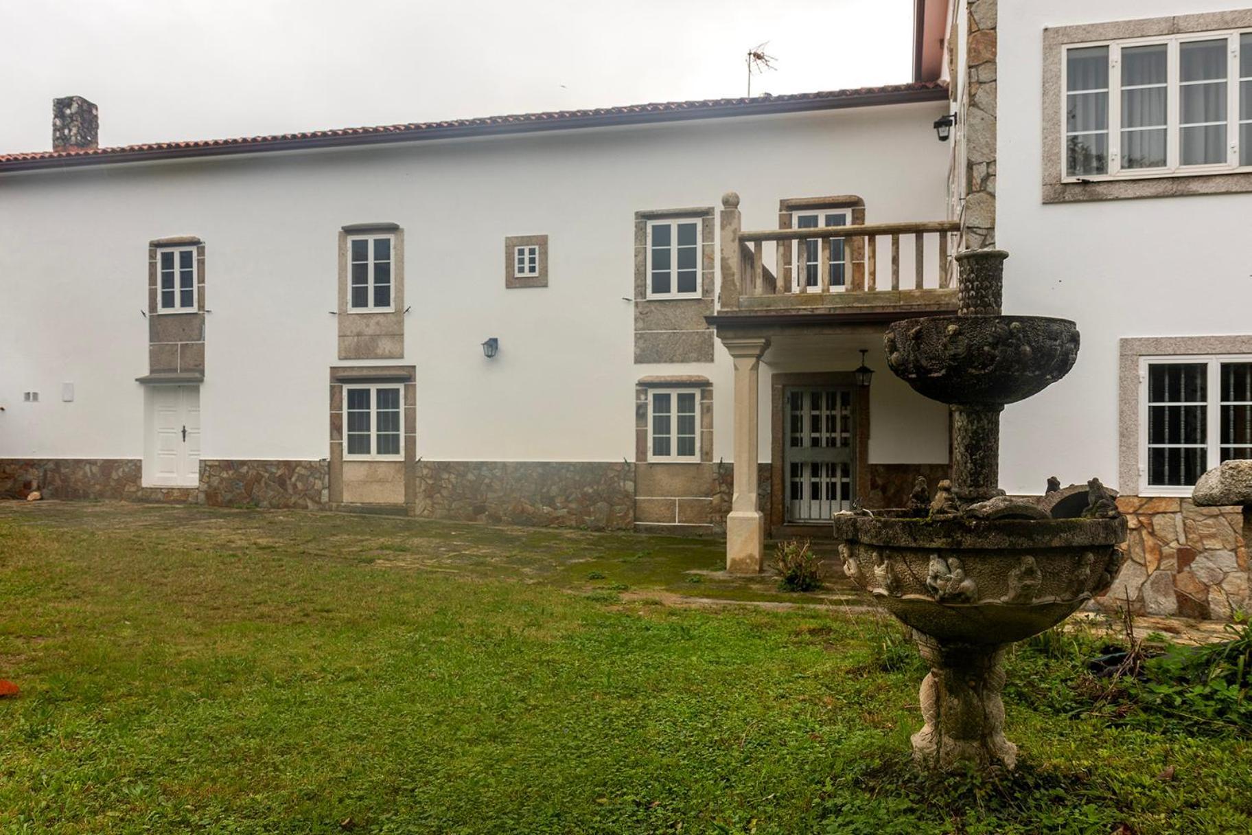 Camino Ancho Casa Rural Pobra Do Caraminal Bagian luar foto